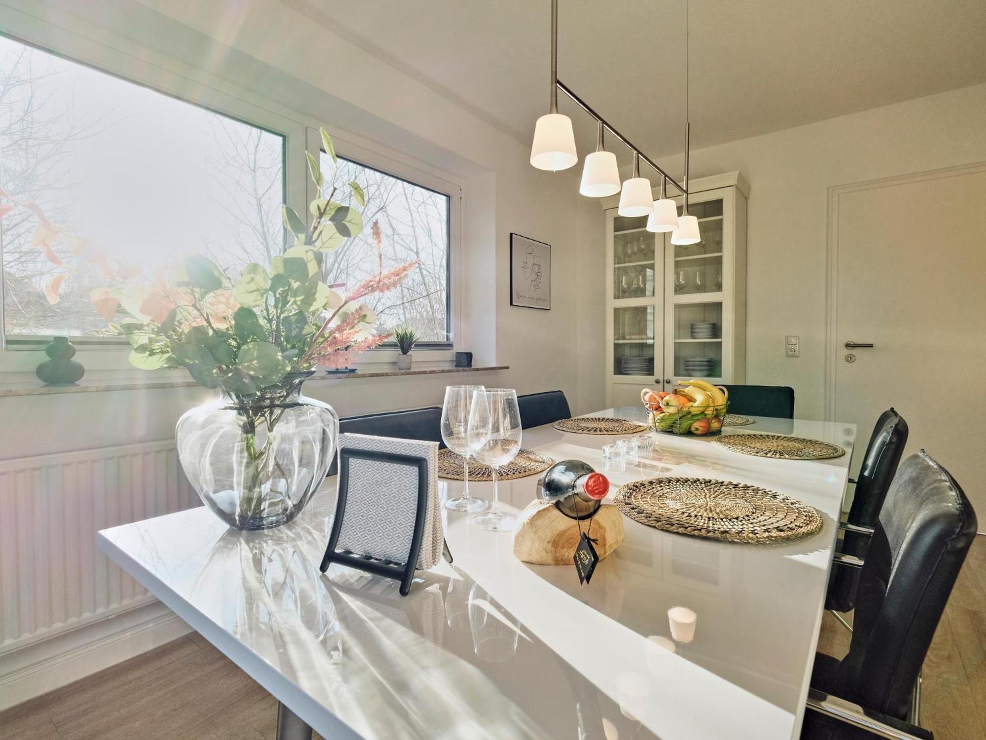 Ferienwohnung "Gilde" Hyggelig Mit Blick Ins Gruene Glücksburg Exterior foto